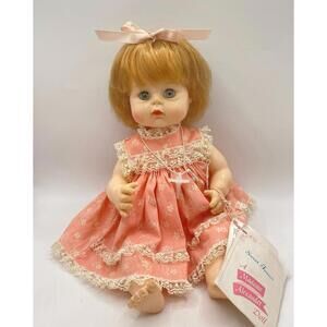 Vintage 1965 Madame Alexander Blonde Sweet Tears 12" Doll Bottle Pacifier